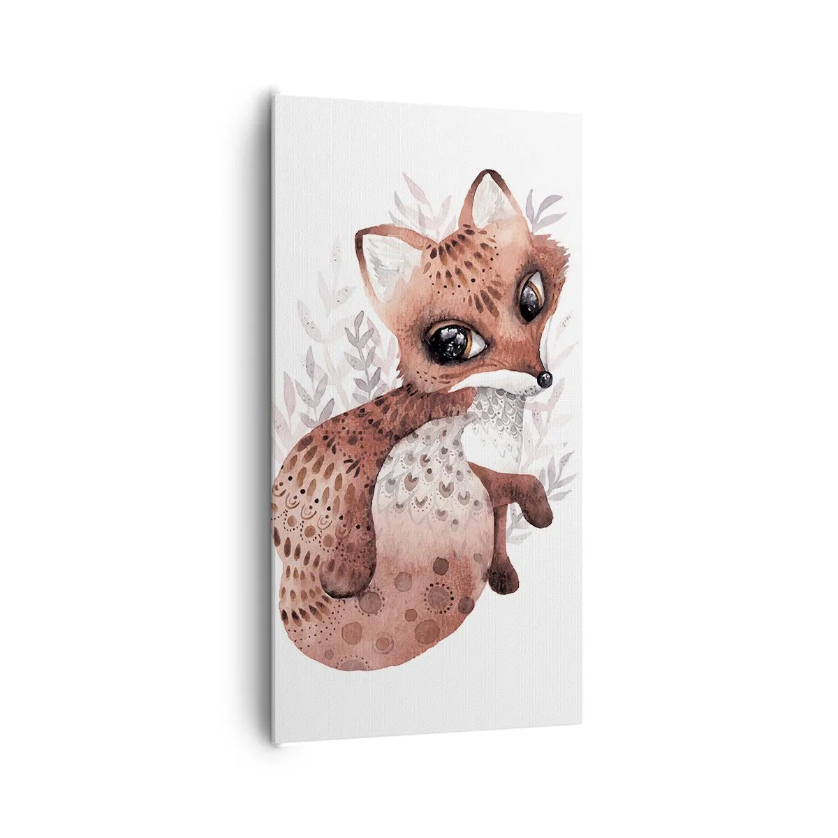 Schilderen op canvas - Houd er gewoon van - 65x120 cm