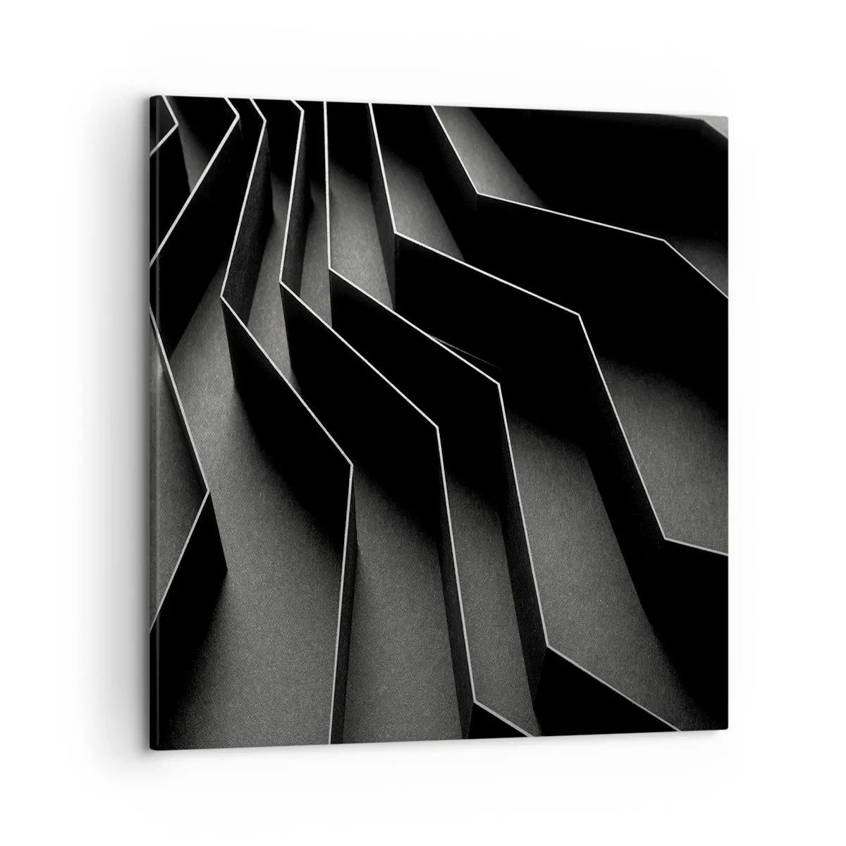 Schilderen op canvas - Ruimtelijke orde - 50x50 cm
