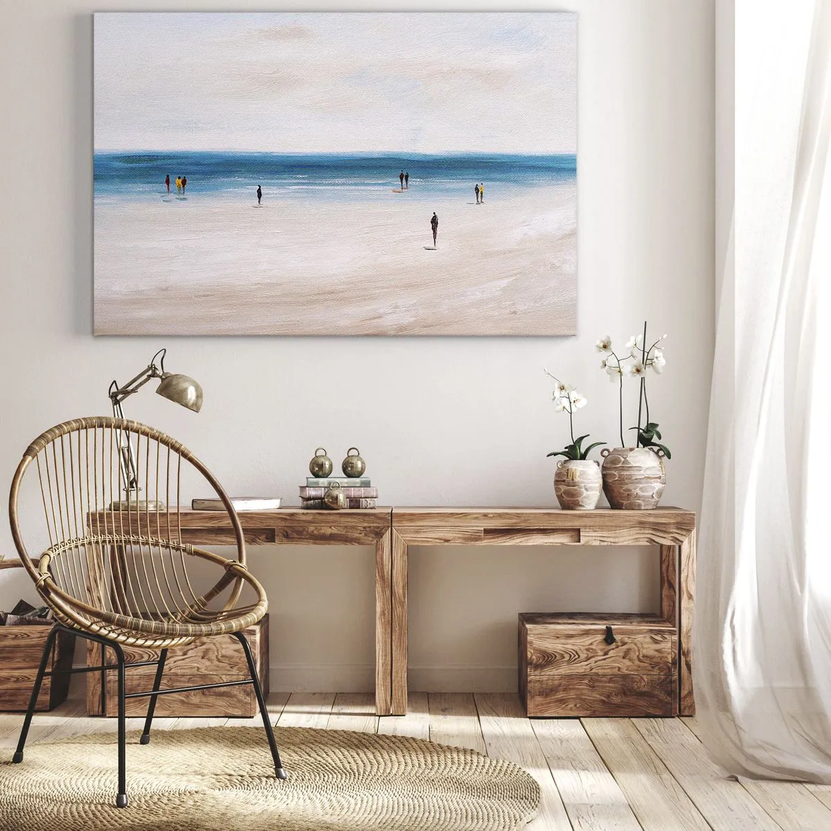 Schilderen op canvas - Een natuurlijke behoefte - 120x80 cm