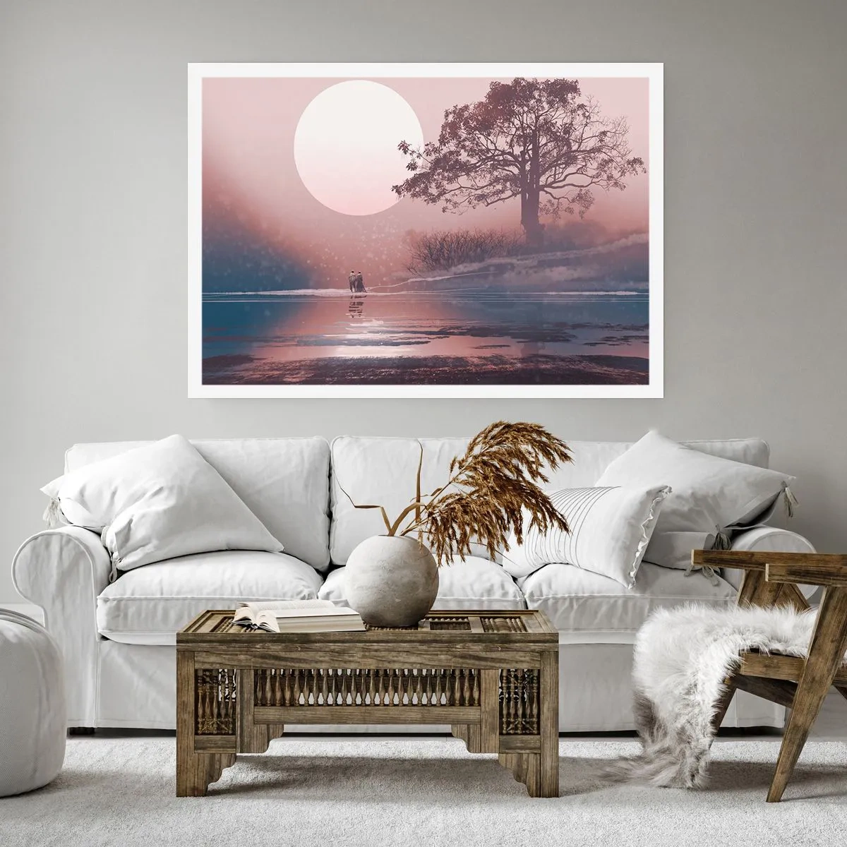 Poster - nacht wonderen - 100x70 cm