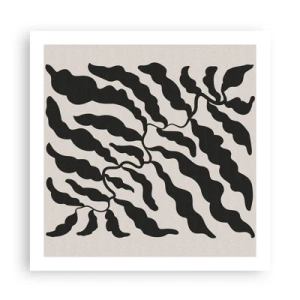 Poster - Natuur van een vierkant - 60x60 cm