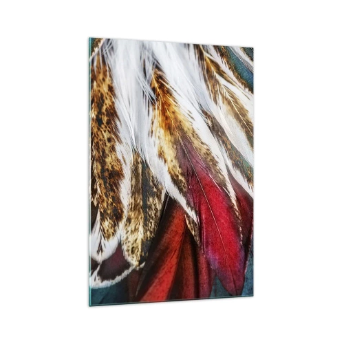 Schilderen op glas - Geheimen van de vlucht - 70x100 cm