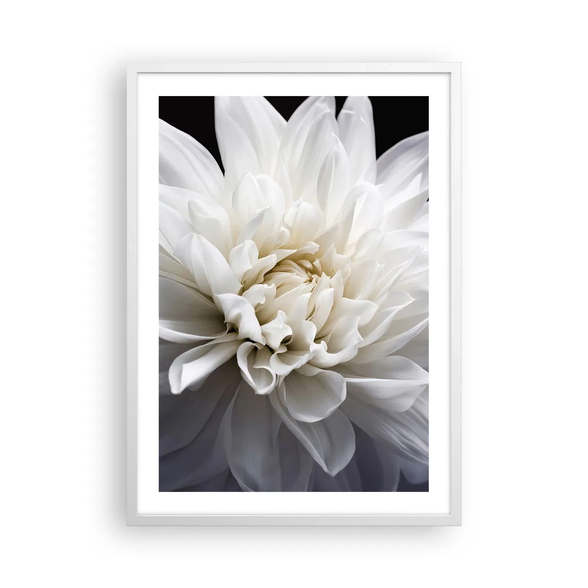Poster in een witte lijst - Ochtend van de bruid - 50x70 cm