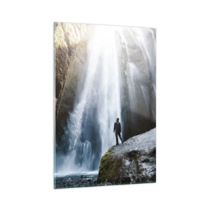Schilderen op glas - Herstel van proporties - 80x120 cm