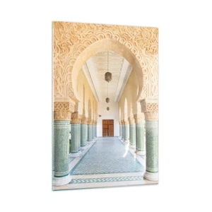 Schilderen op glas - Uit de verhalen van Scheherazade - 50x70 cm