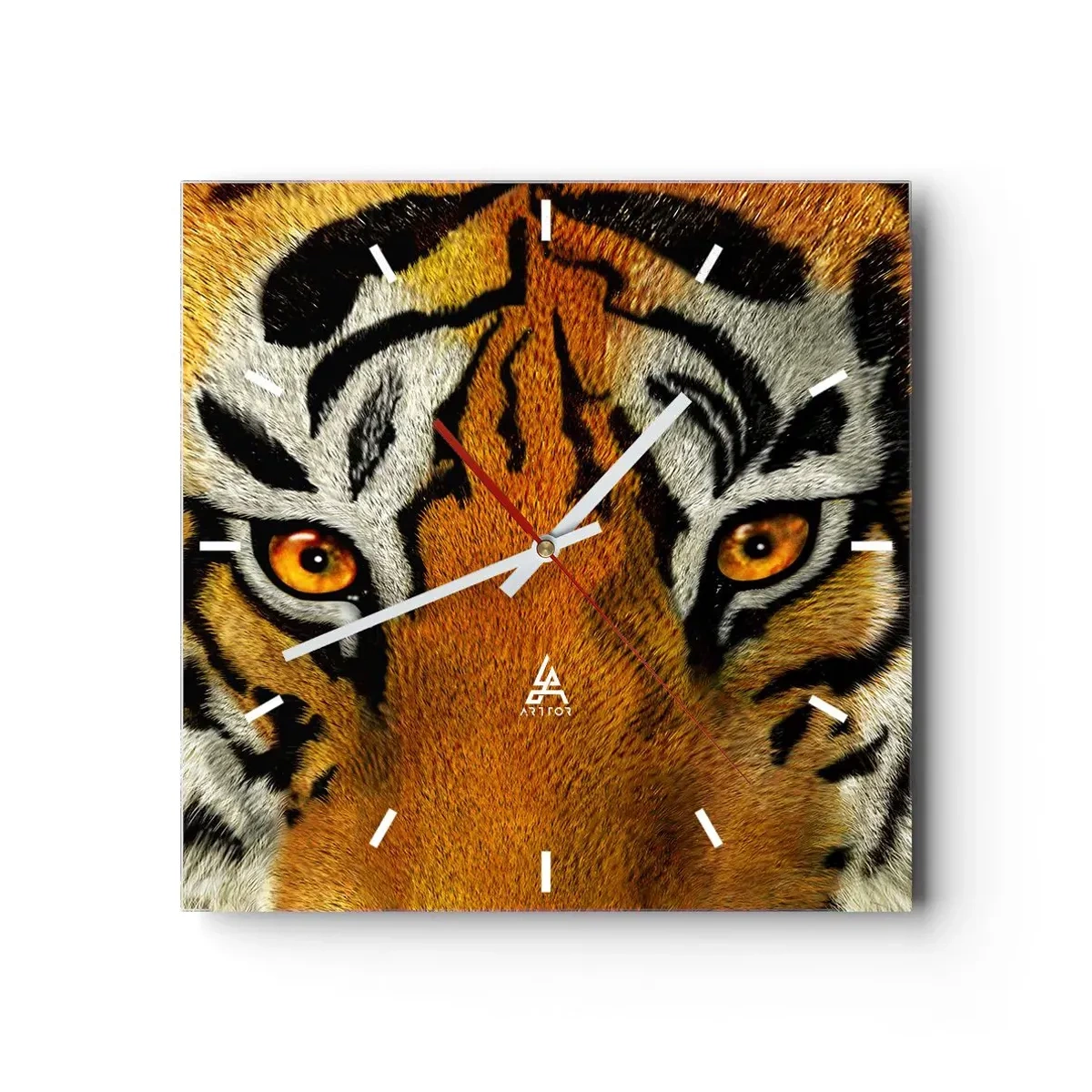 Wandklok - Klok - Vreselijk en mooi - 30x30 cm