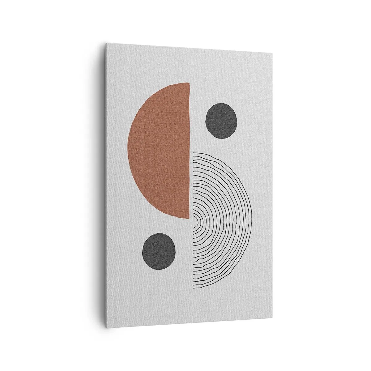 Schilderen op canvas - Perfectie van het wiel - 80x120 cm