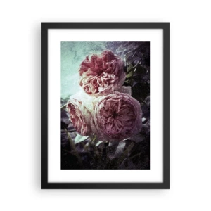 Poster in een zwarte lijst - In een romantische sfeer - 30x40 cm