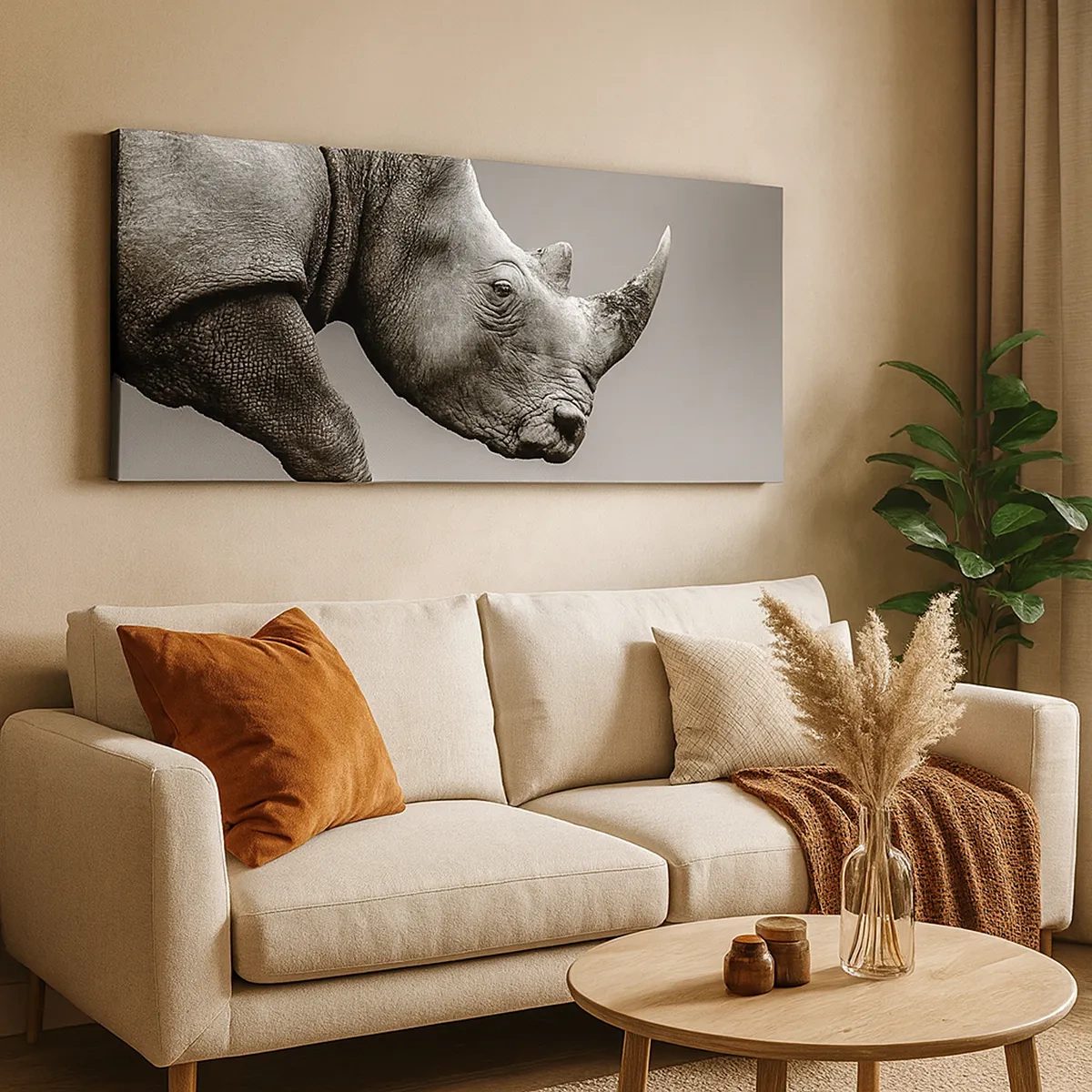 Schilderen op canvas - Onstuitbare kracht - 30x30 cm