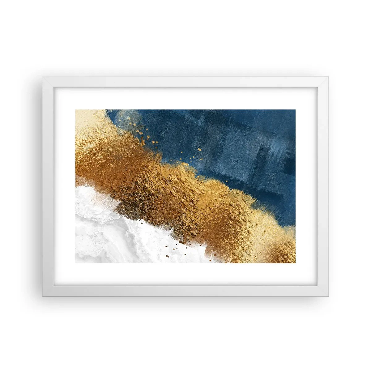Poster in een witte lijst - De kleuren van de zomer - 40x30 cm