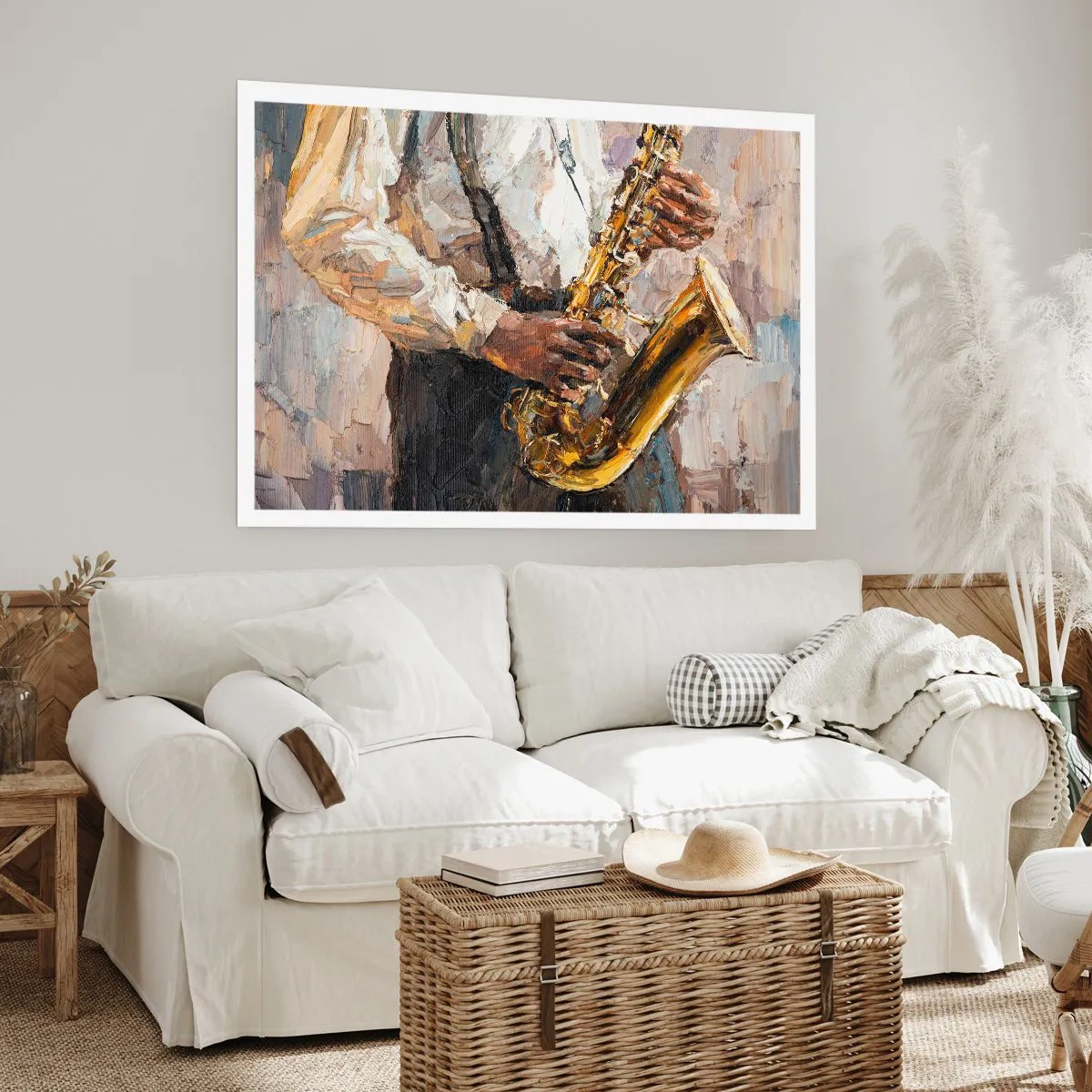 Poster - Tijd om te solo te spelen - 70x50 cm