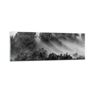 Schilderen op glas - Opstaand ​​uit de slaap - 90x30 cm