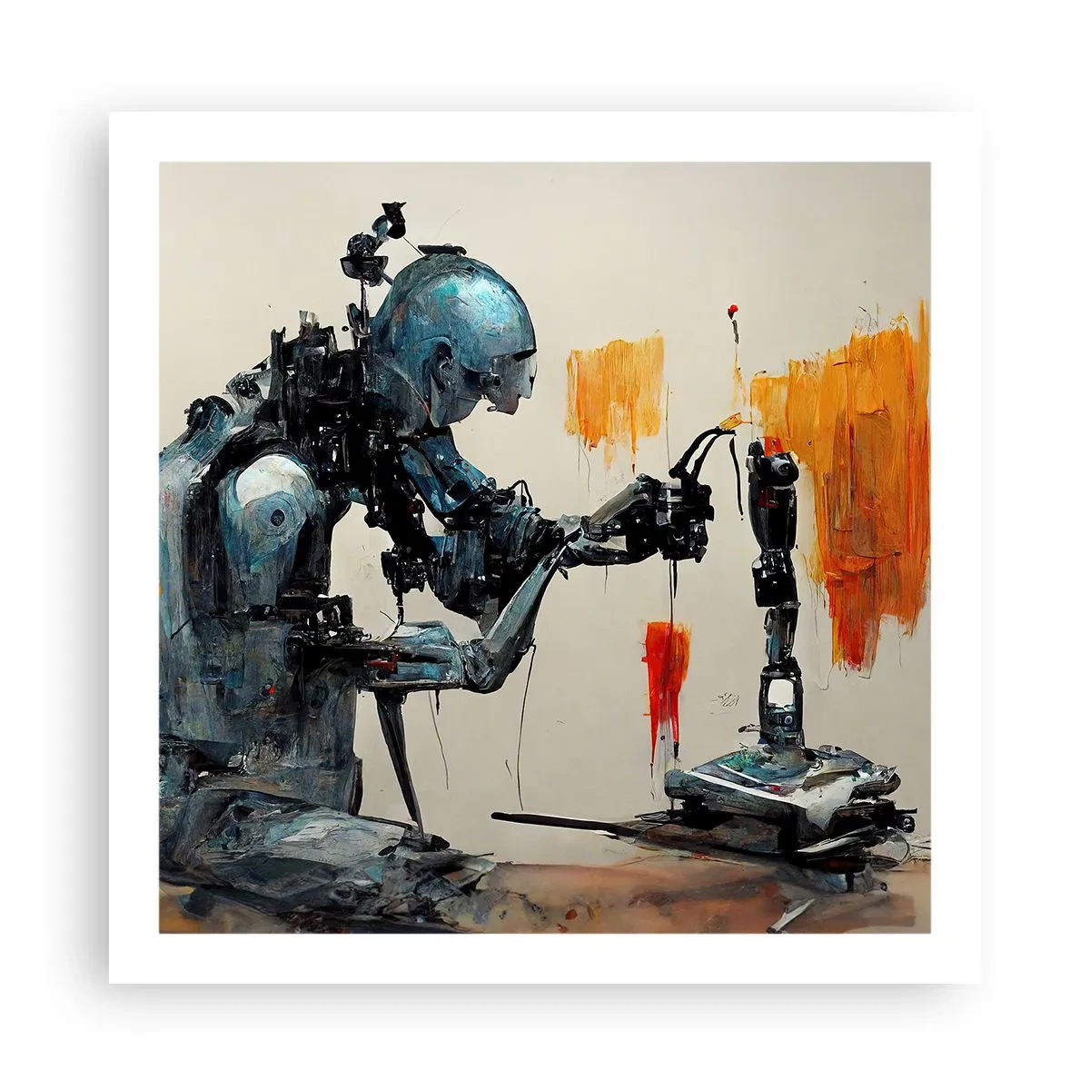 Poster - Morgen al… - 60x60 cm