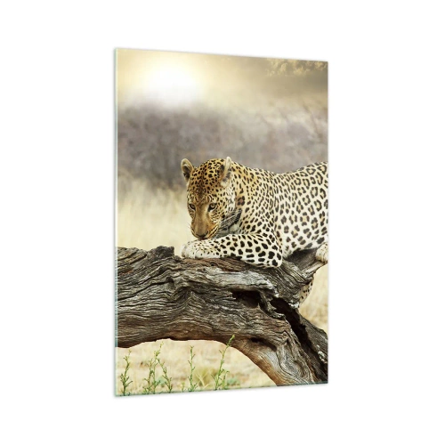 Schilderen op glas - Ik ga mijn eigen weg - 70x100 cm