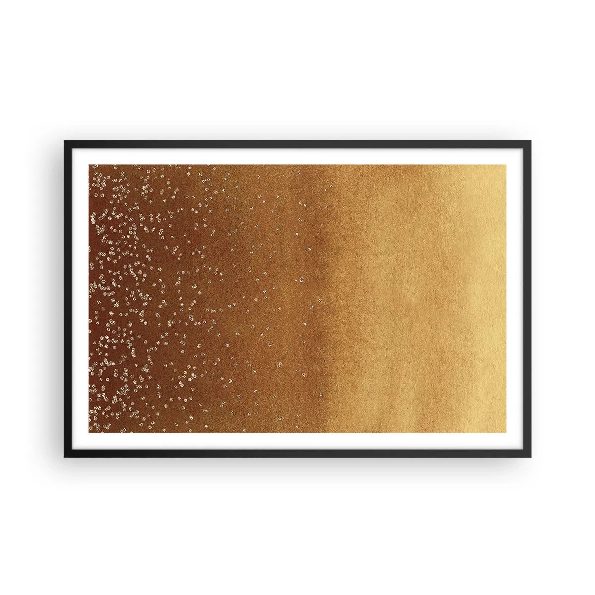 Poster in een zwarte lijst - De geboorte van het licht - 91x61 cm