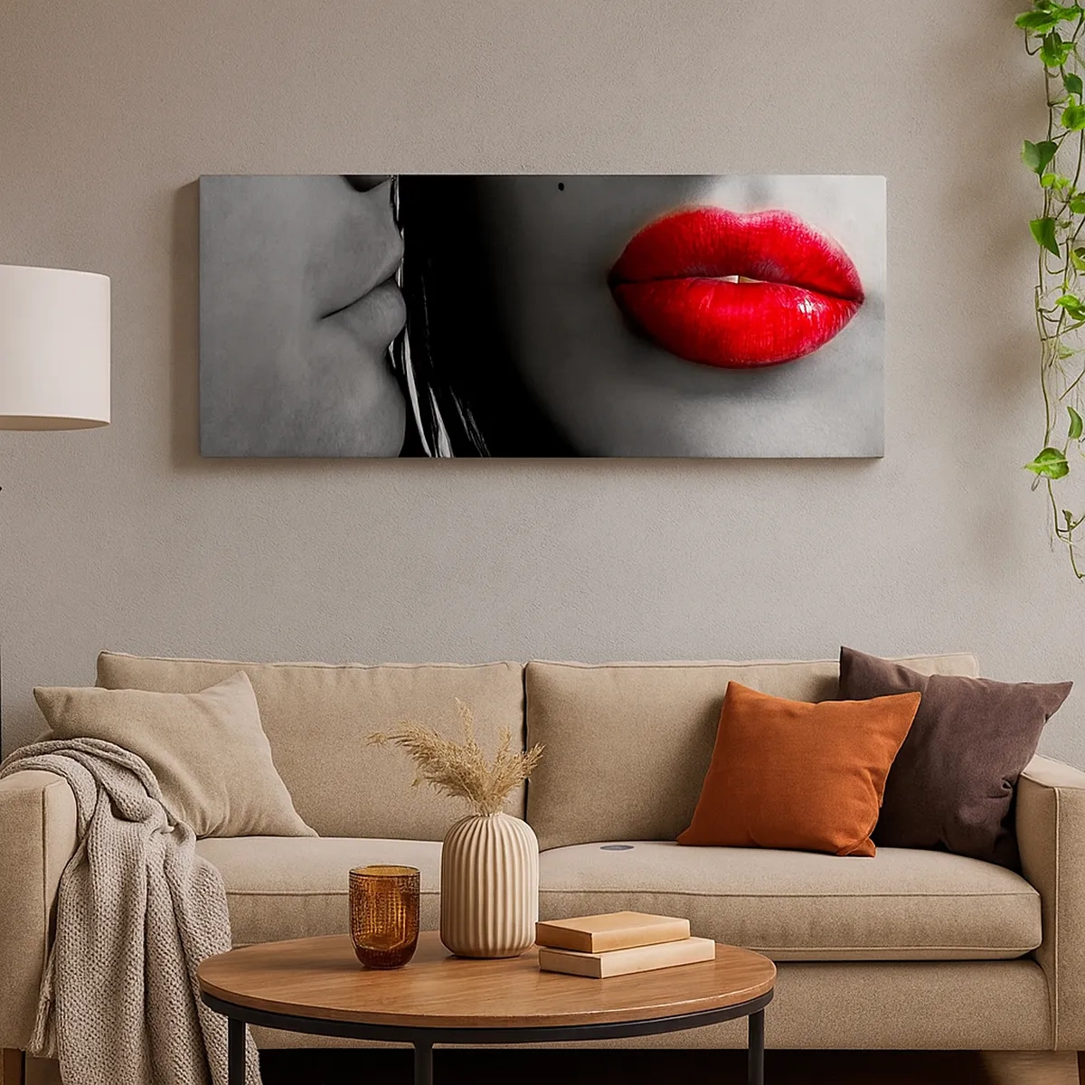 Schilderen op canvas - Oog in oog - 30x30 cm