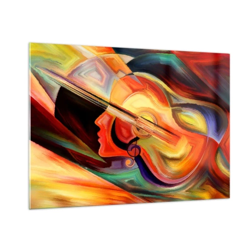 Schilderen op glas - Alles in orde - 100x70 cm