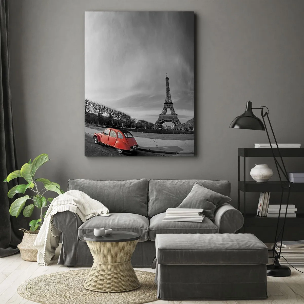 Schilderen op canvas - Meer Parijs dan Parijs zelf - 50x70 cm