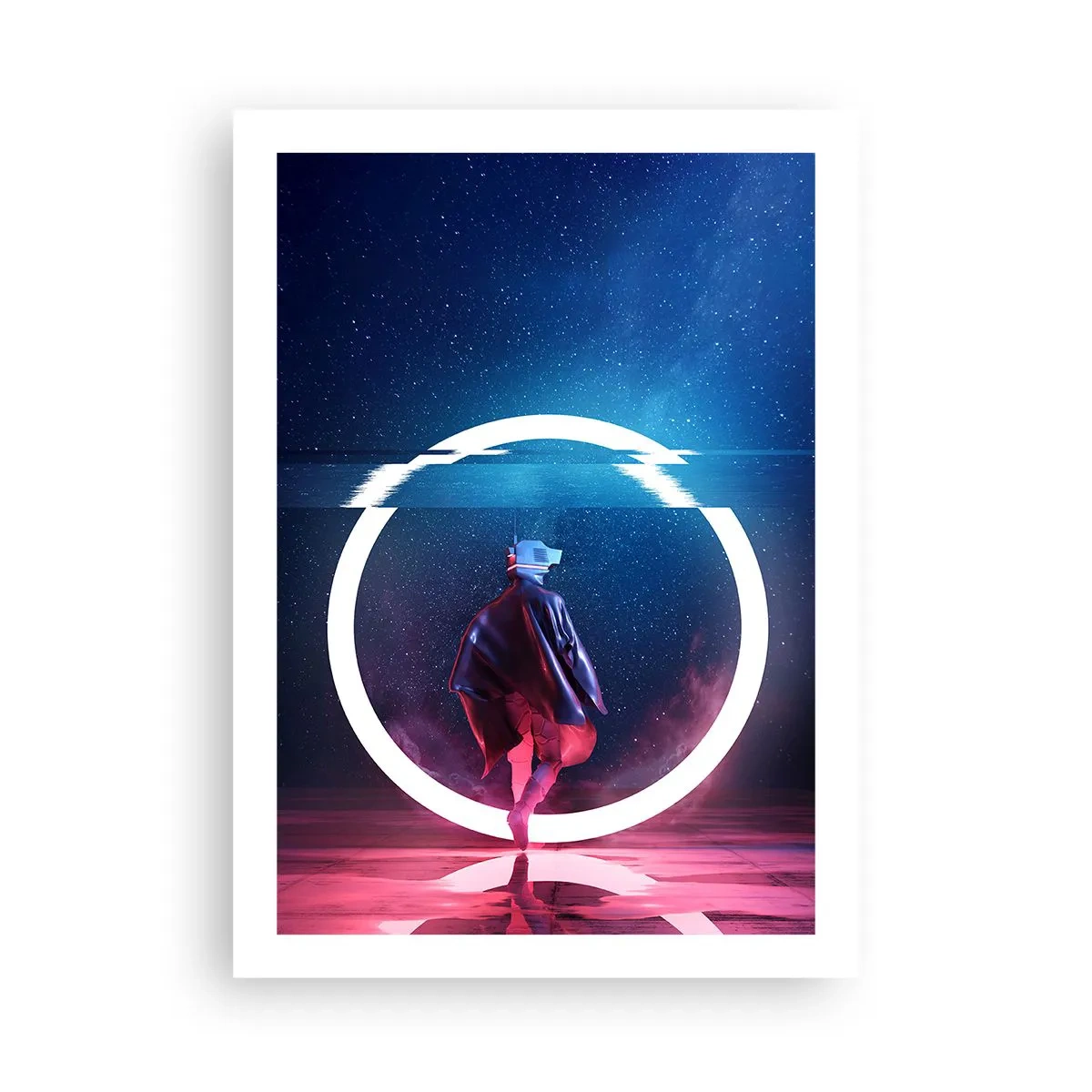Poster - Tussen werelden - 50x70 cm