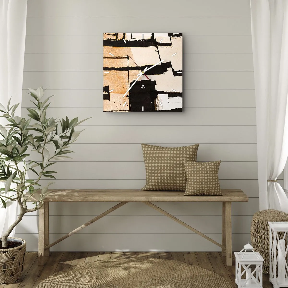Wandklok - Klok - Bestel echter - 30x30 cm