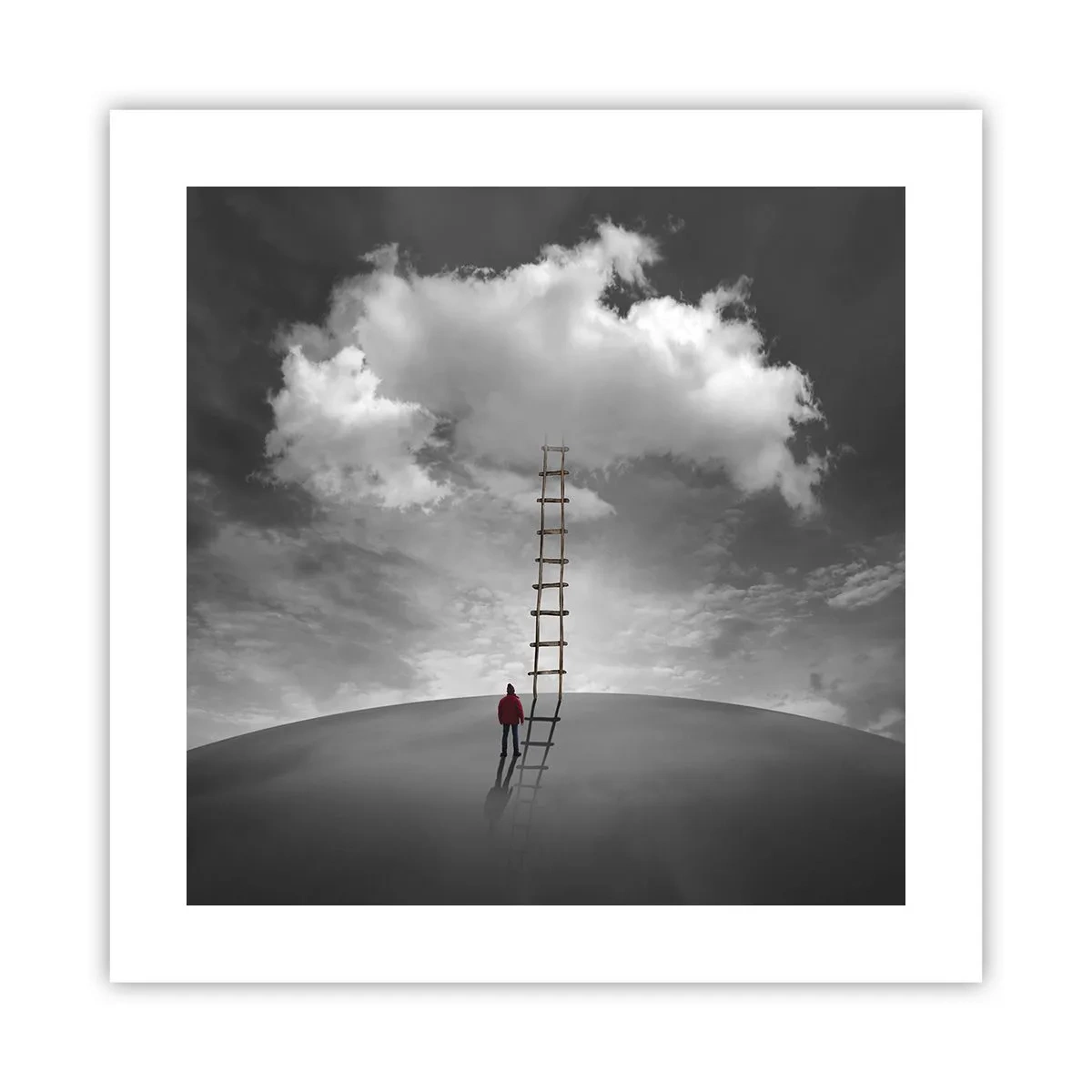 Poster - Alles is mogelijk - 40x40 cm