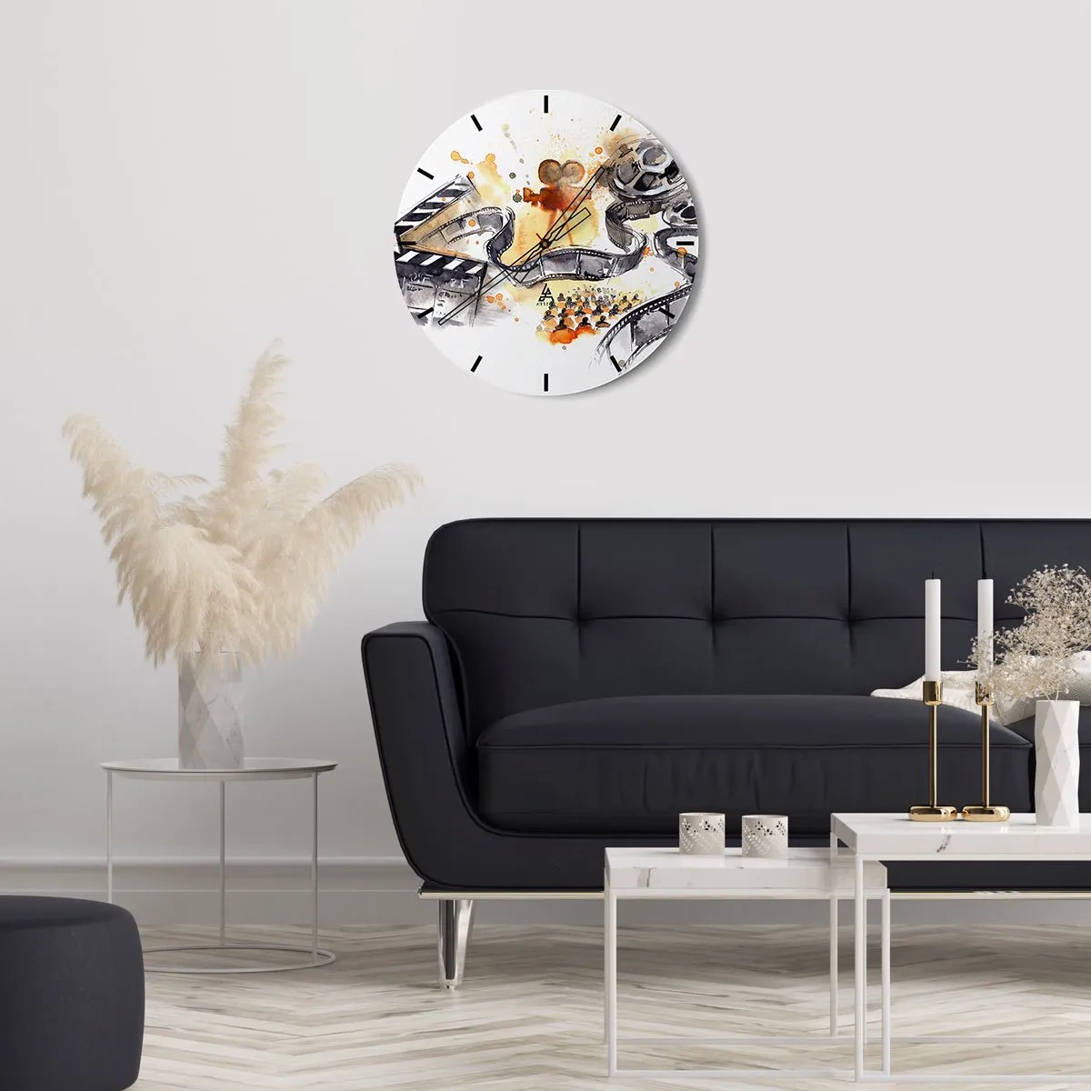 Wandklok - Klok - In het land van dromen - 40x40 cm