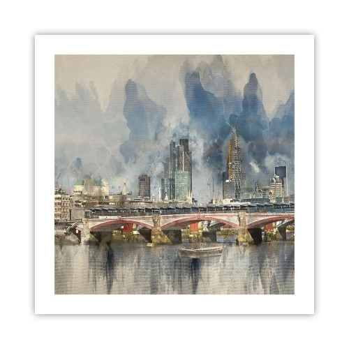 Poster - Londen in al zijn glorie - 50x50 cm