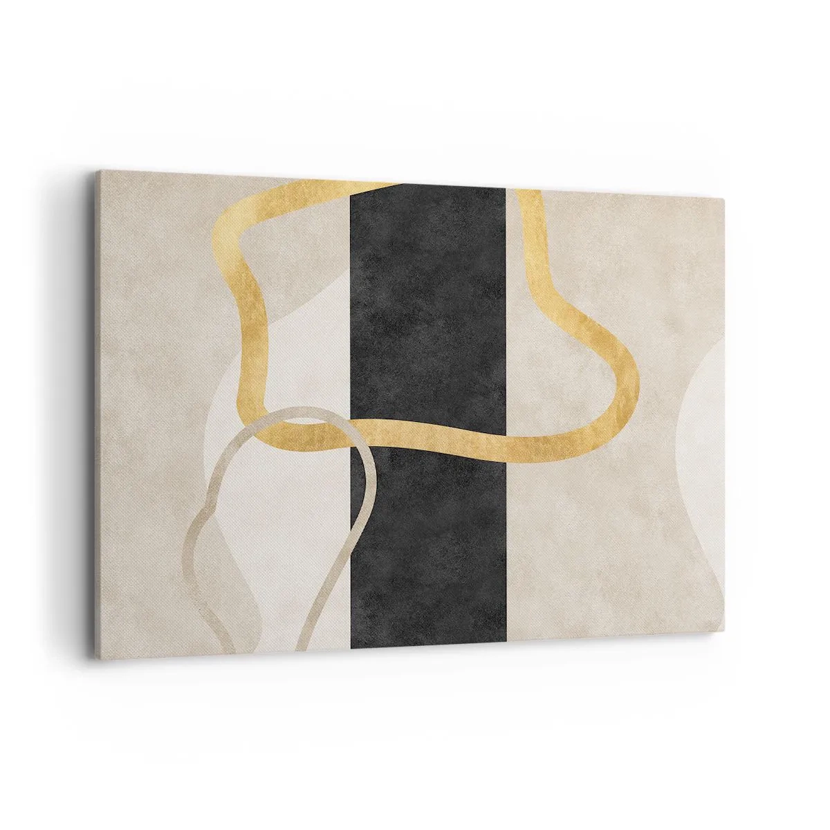 Schilderen op canvas - Verwarde vormen - 100x70 cm