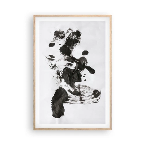 Een poster in een licht eiken lijst - Is er een methode voor de waanzin? - 61x91 cm