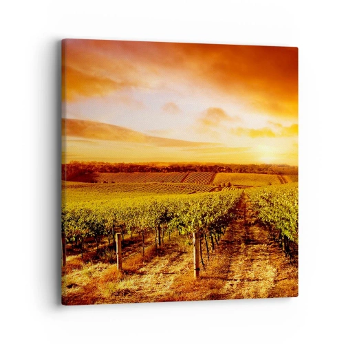 Schilderen op canvas - Licht fruitig met een vleugje zonneschijn - 40x40 cm