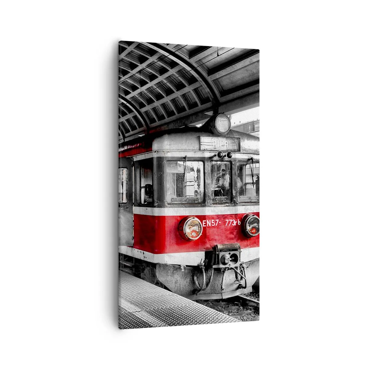 Schilderen op canvas - Misschien is het een reis van je leven? - 55x100 cm