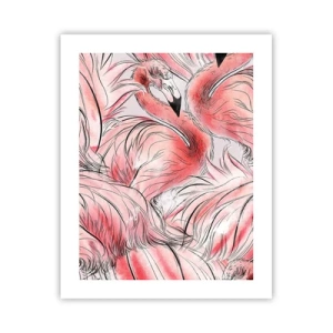 Poster - Vogelcorps de ballet - 40x50 cm