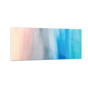 Schilderen op glas - Elementen: lucht - 100x40 cm