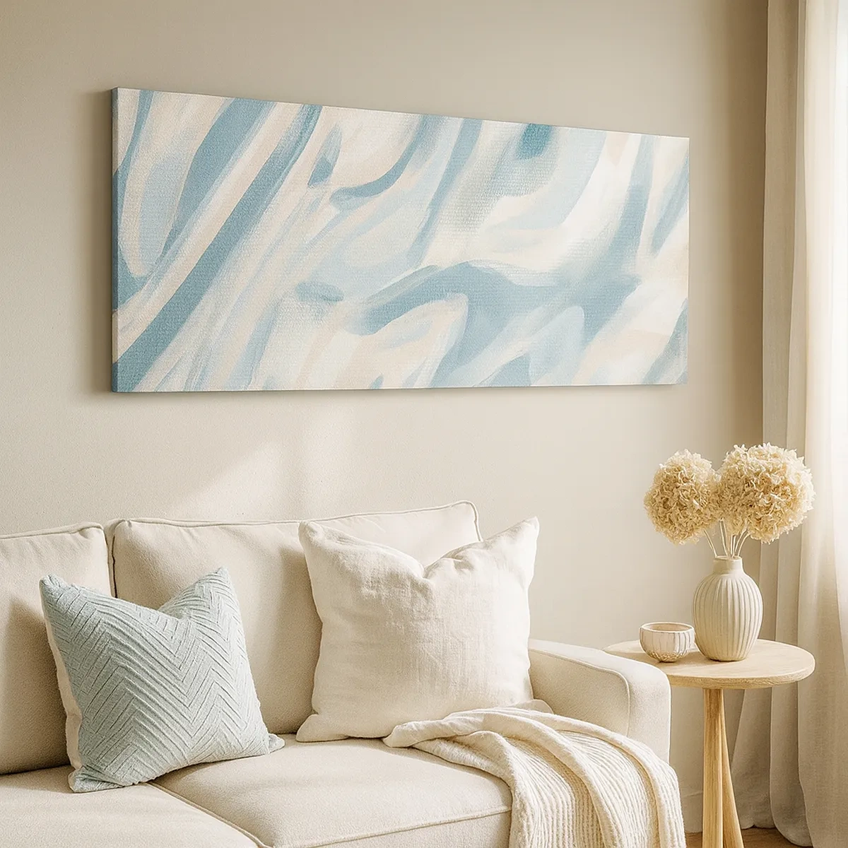 Schilderen op canvas - Lente briesjes - 30x30 cm