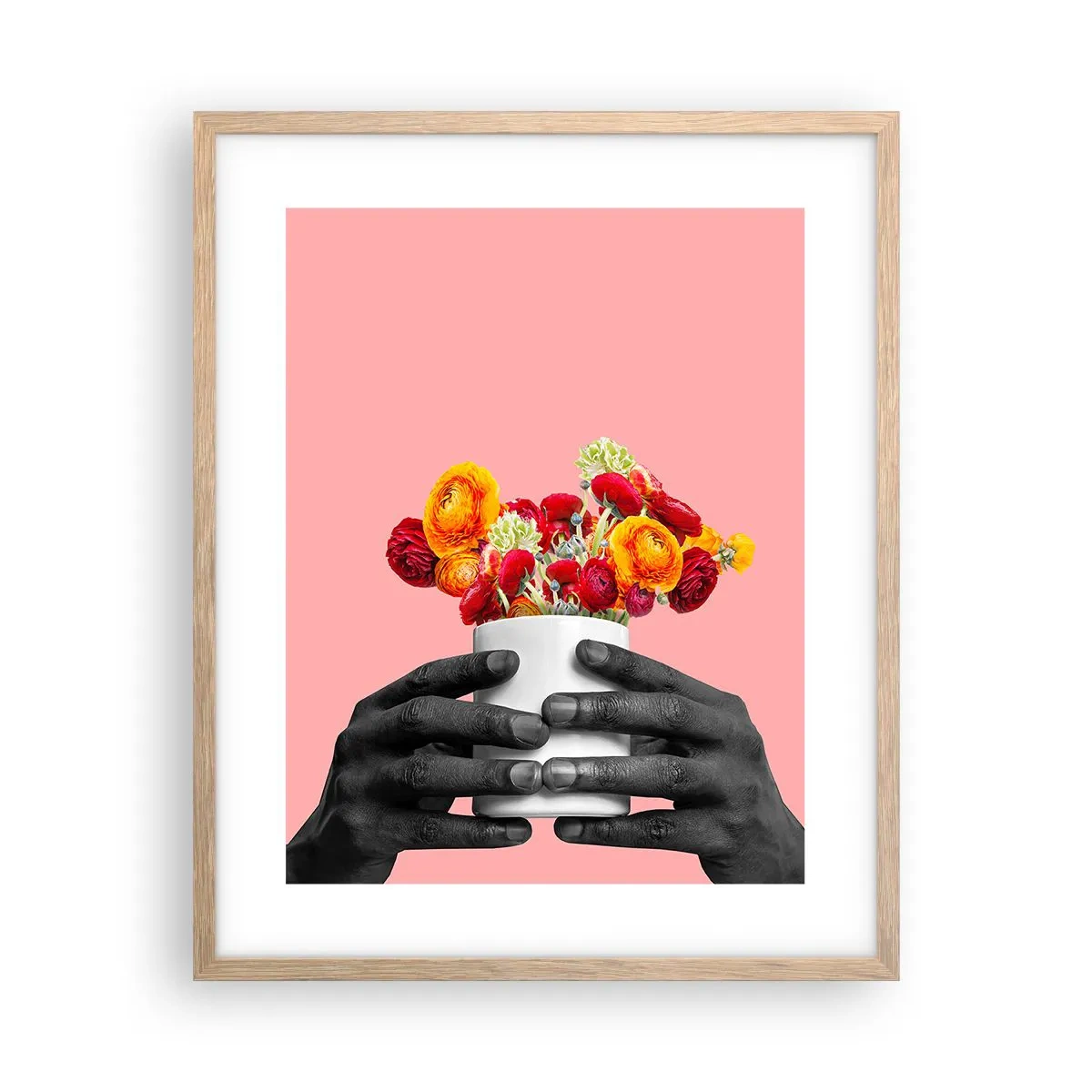 Een poster in een licht eiken lijst - De apotheose van het leven - 40x50 cm