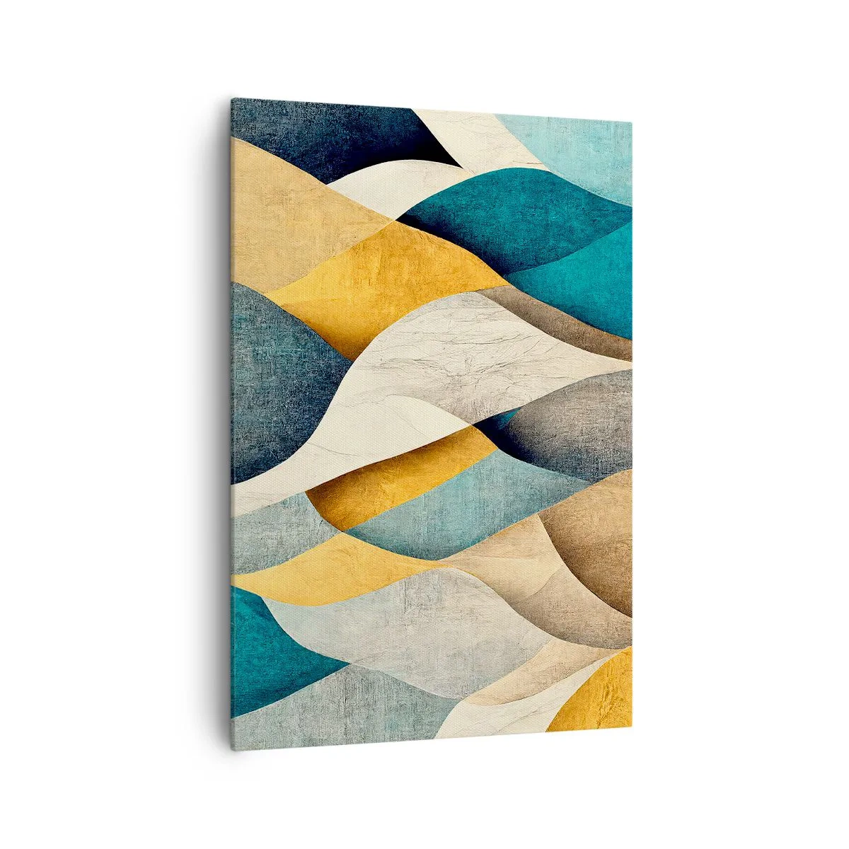 Schilderen op canvas - Ritme en beweging - 70x100 cm