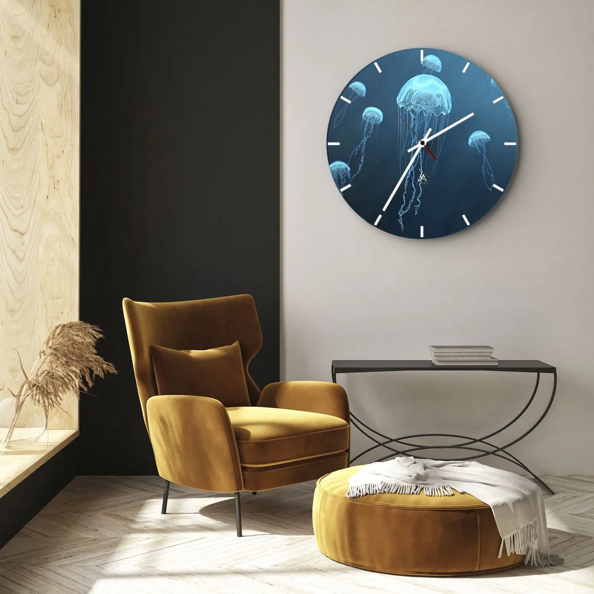 Wandklok - Klok - Oceaandans - 40x40 cm