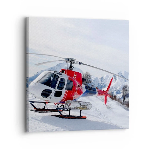 Schilderen op canvas - Altijd klaar - 30x30 cm