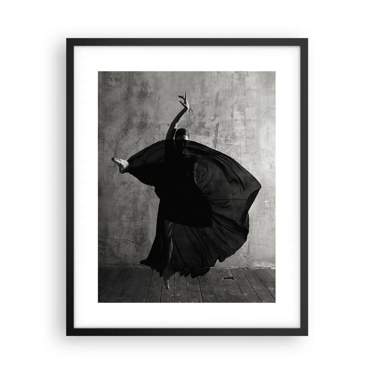 Poster in een zwarte lijst - Gepassioneerde riem - 40x50 cm