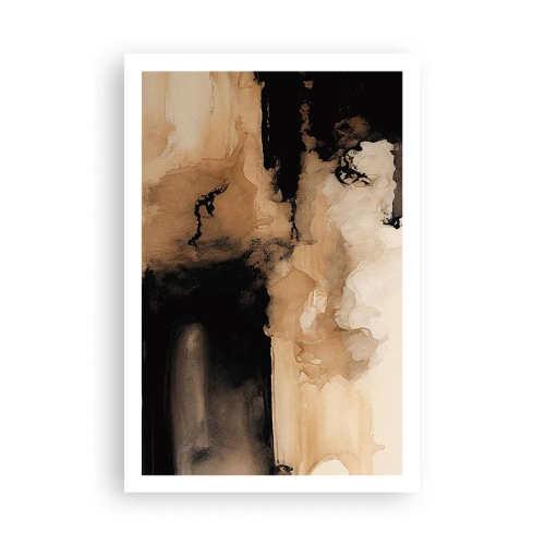 Poster - Intrigerende abstractie - 61x91 cm