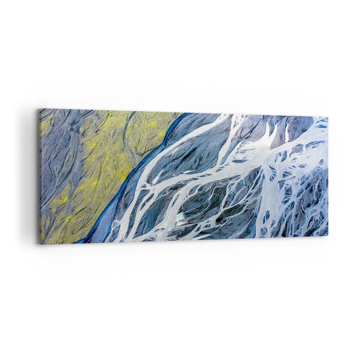 Schilderen op canvas - Rotstekeningen van de natuur - 120x50 cm