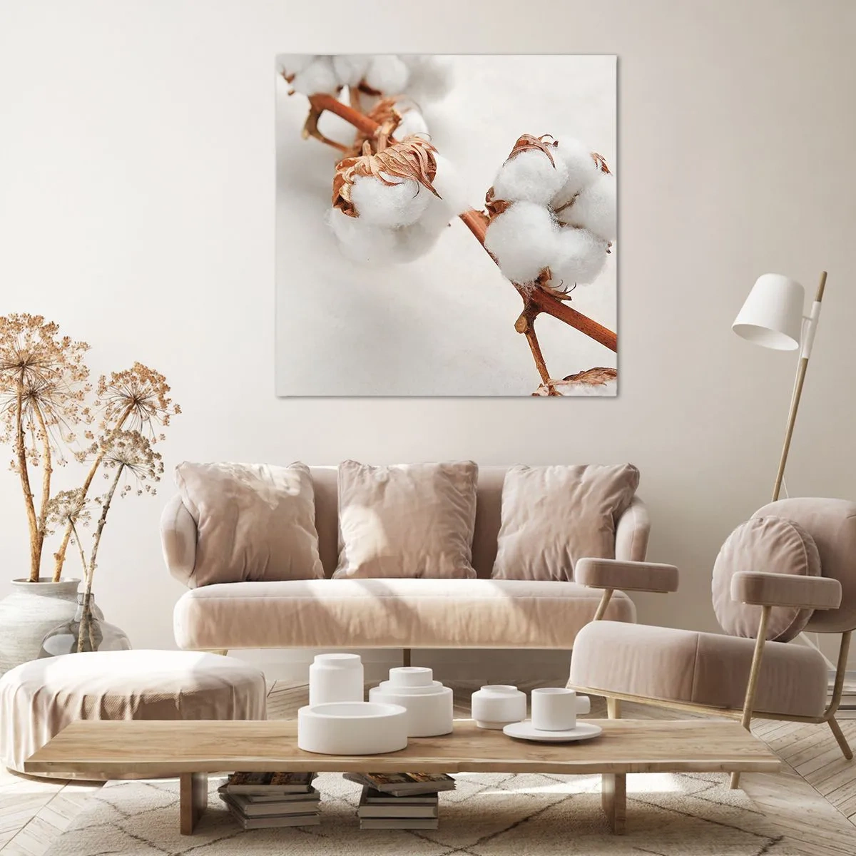 Schilderen op canvas - Gewoon een knuffel - 50x50 cm