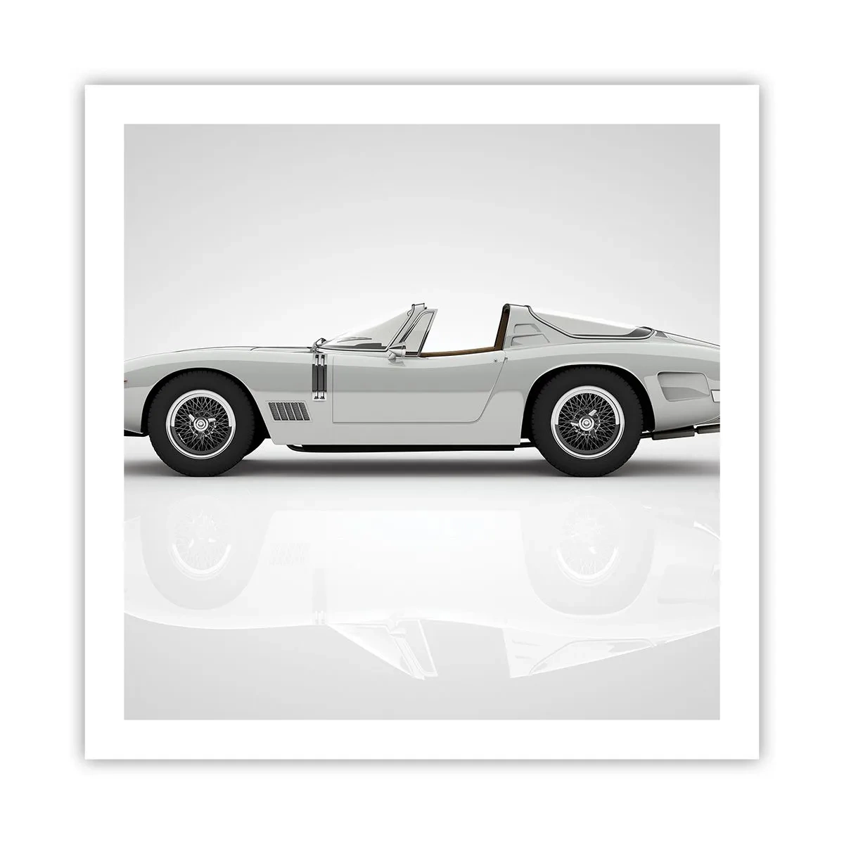 Poster - Belofte van plezier - 60x60 cm