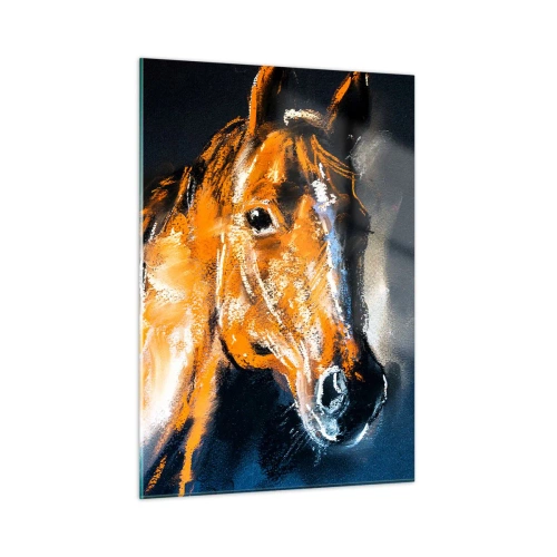 Schilderen op glas - Dus wat, ga je? - 50x70 cm