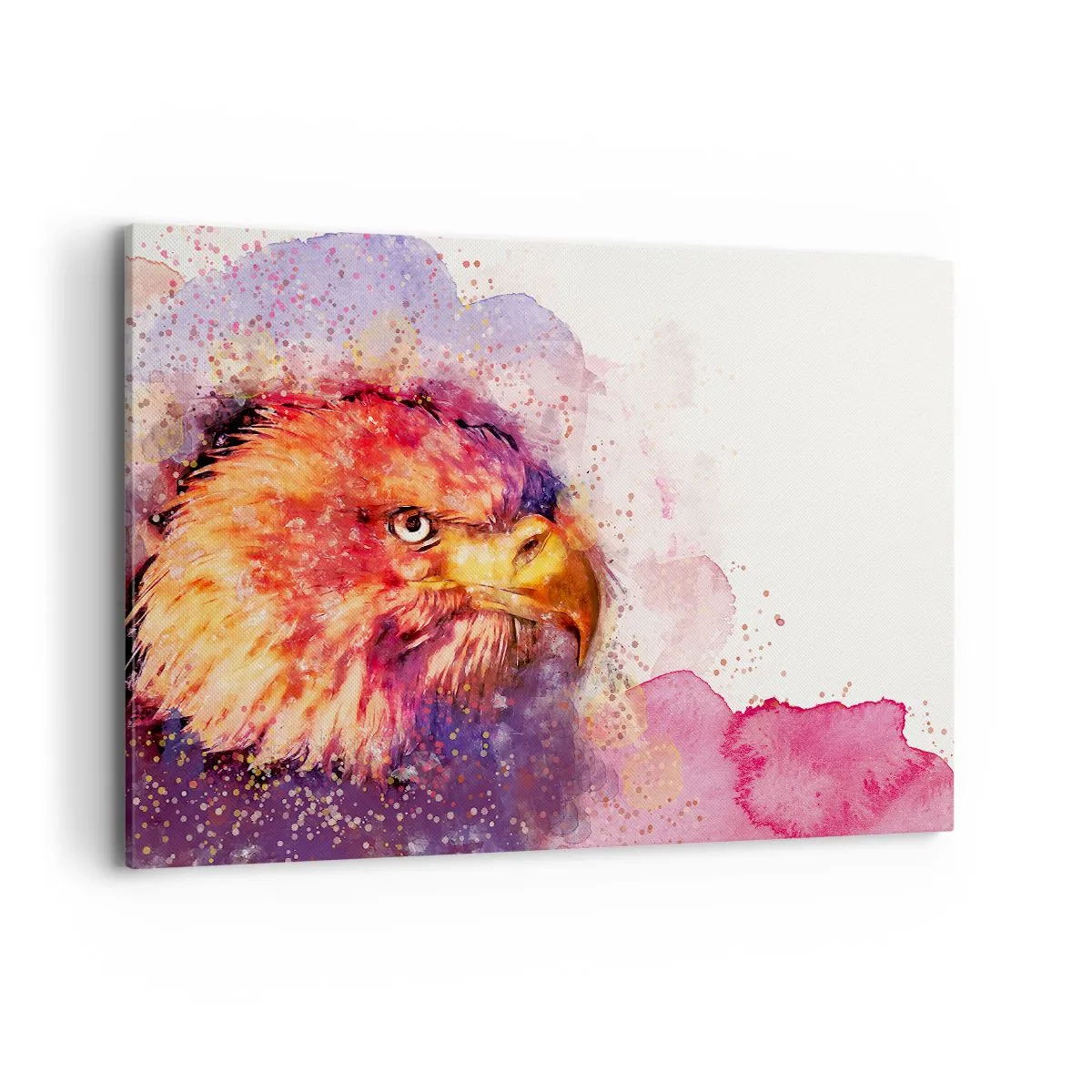 Schilderen op canvas - Je wilt niet weten wat ik denk - 120x80 cm