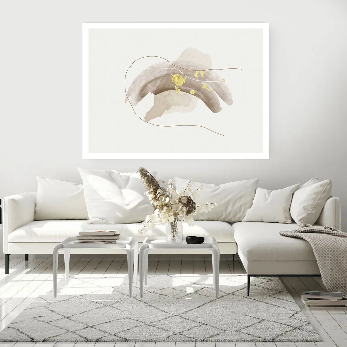 Poster - Ontmoet in de ruimte - 100x70 cm