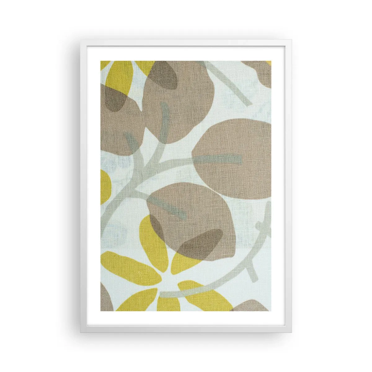 Poster in een witte lijst - Compositie in volle zon - 50x70 cm