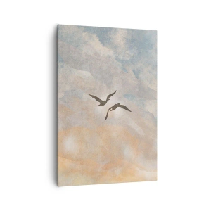 Schilderen op canvas - Hemeldans - 70x100 cm