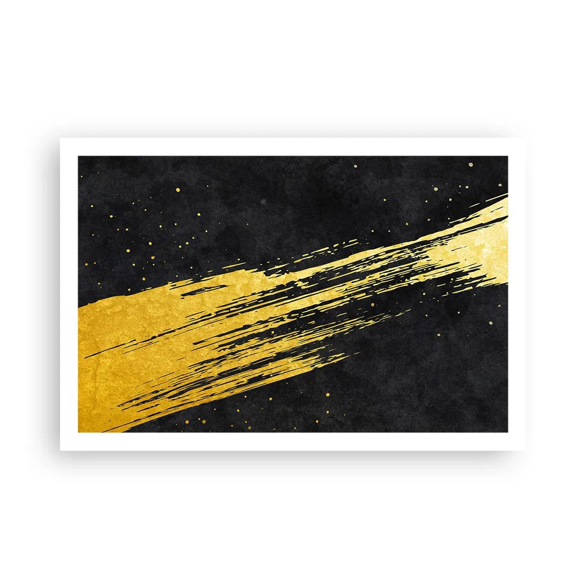 Poster - Spring in hyperruimte - 91x61 cm