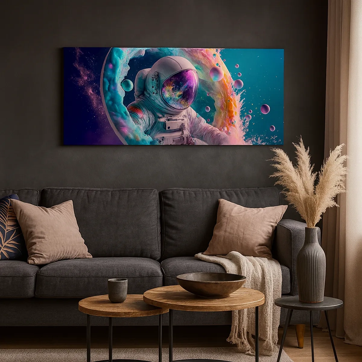 Schilderen op canvas - Sterrenpoort - 30x30 cm